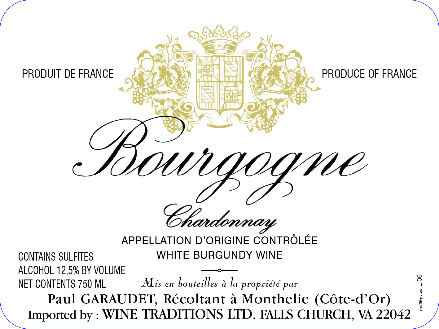 Domaine Paul Garaudet - Wine Traditions ltd